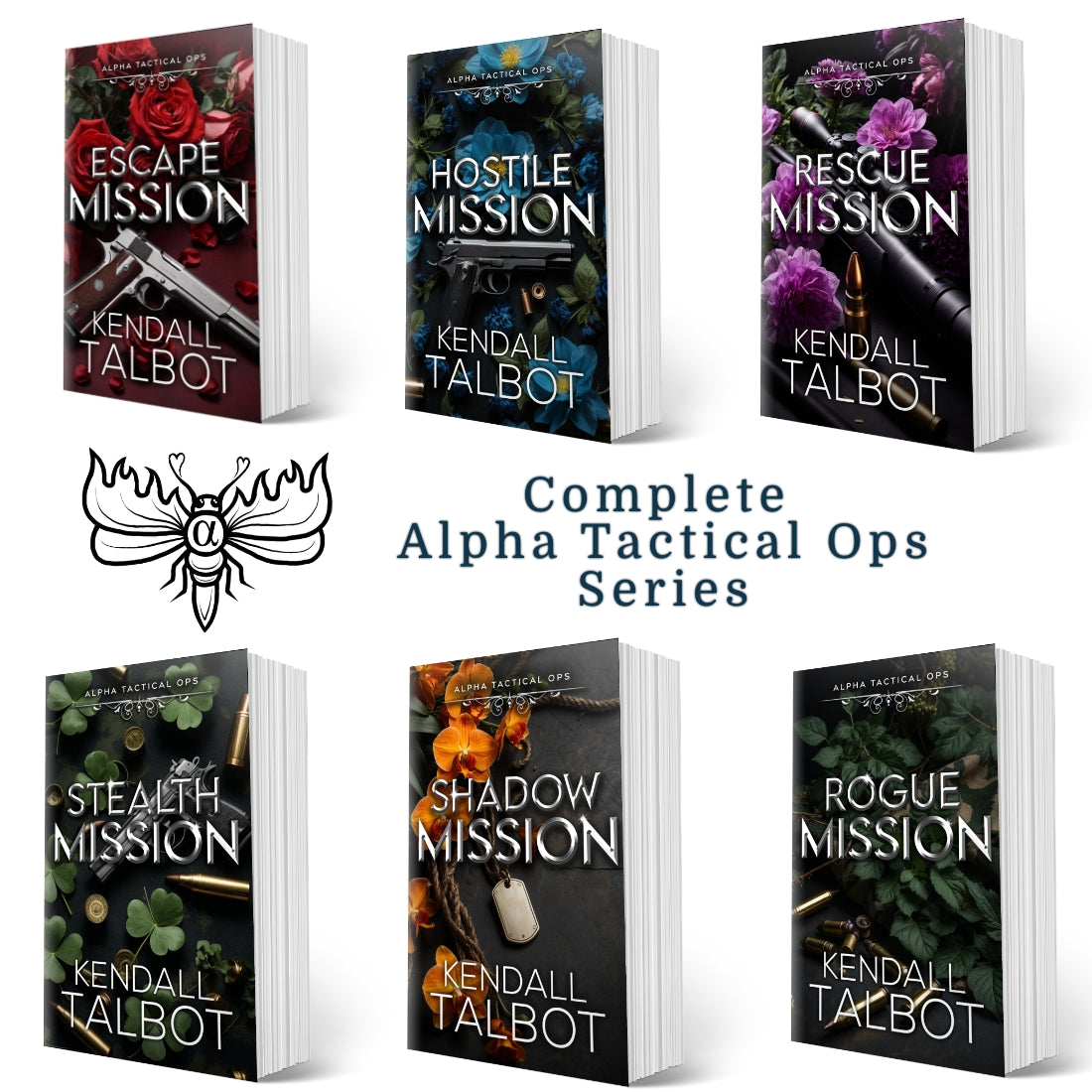 Alpha Tactical Ops Paperback book bundle by Kendall Talbot