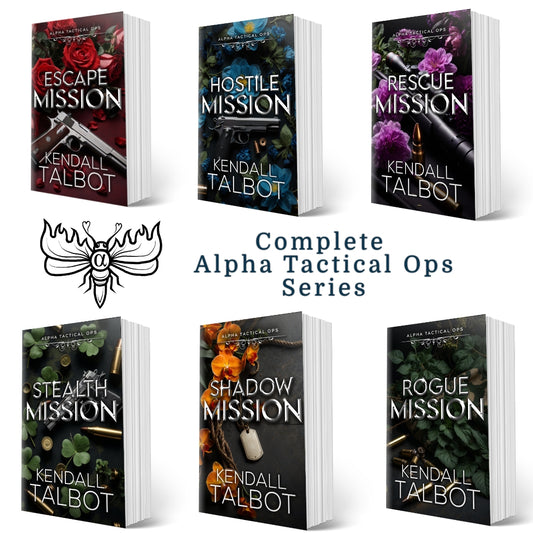 Alpha Tactical Ops Paperback book bundle by Kendall Talbot