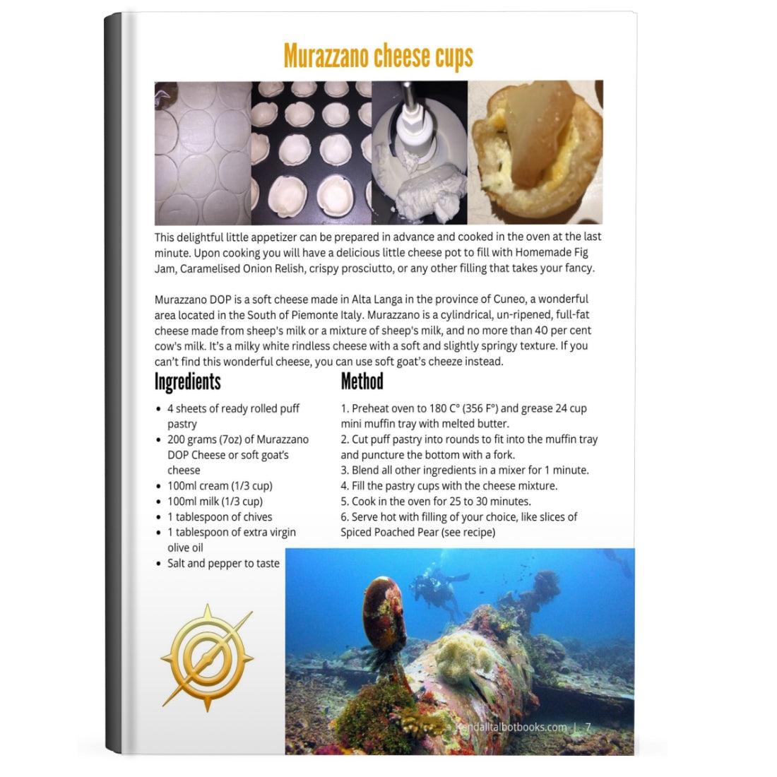 Cheese cups recipe for Rosalinas Treasured Treats by Kendall Talbot