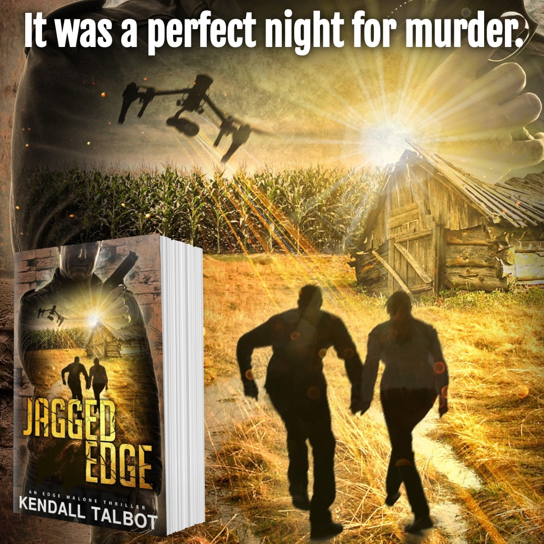 Jagged Edge paperback book by Kendall Talbot