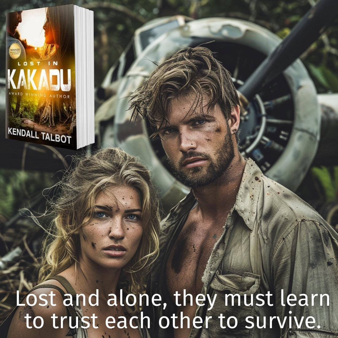 Lost in Kakadu Paperback romantic book of the year winner by Kendall Talbot