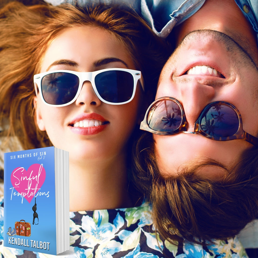 Sinful Temptations paperback book by Kendall Talbot steamy romantic comedy