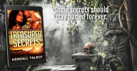 Treasured Secrets Mystery adventure romance by Kendall Talbot