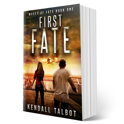 First Fate PAPERBACK Apocalyptic thriller books by Kendall Talbot