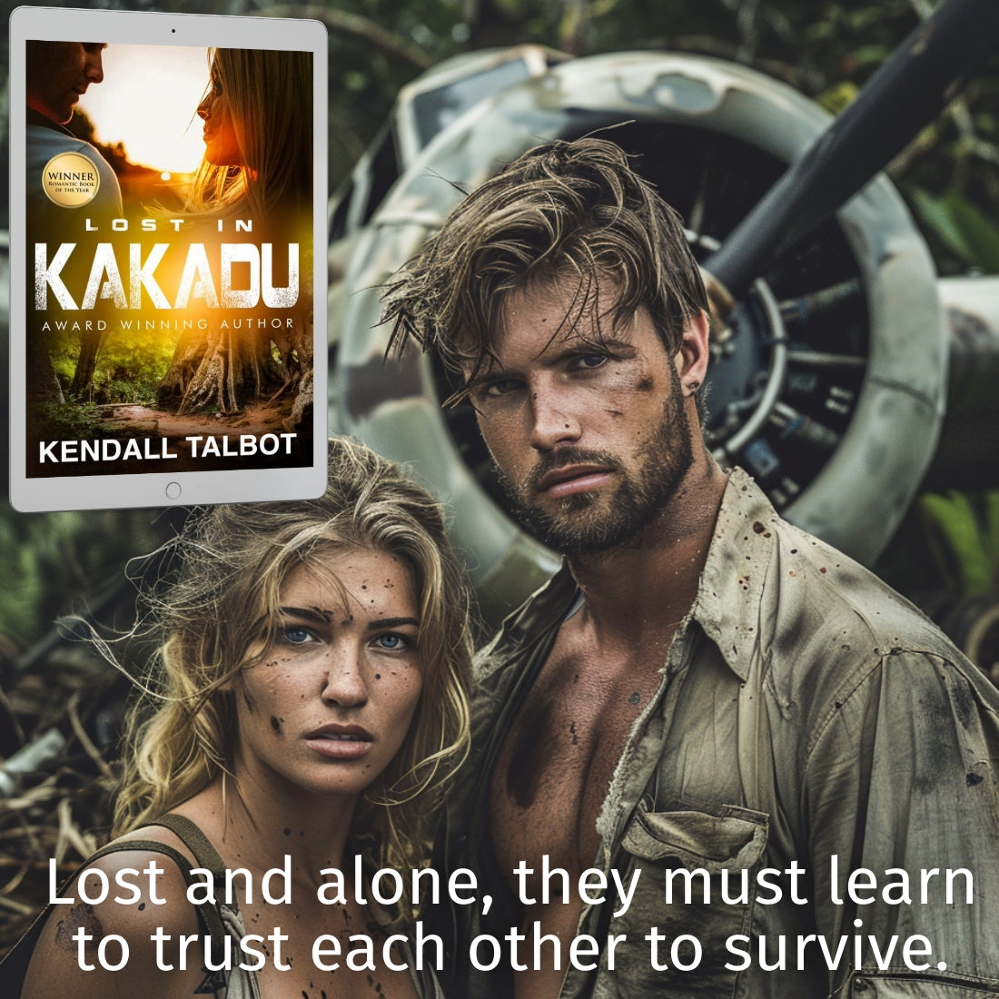 Lost in Kakadu award winning survival romance by Kendall Talbot