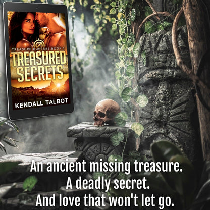 Treasured Secrets Mystery adventure romance by Kendall Talbot